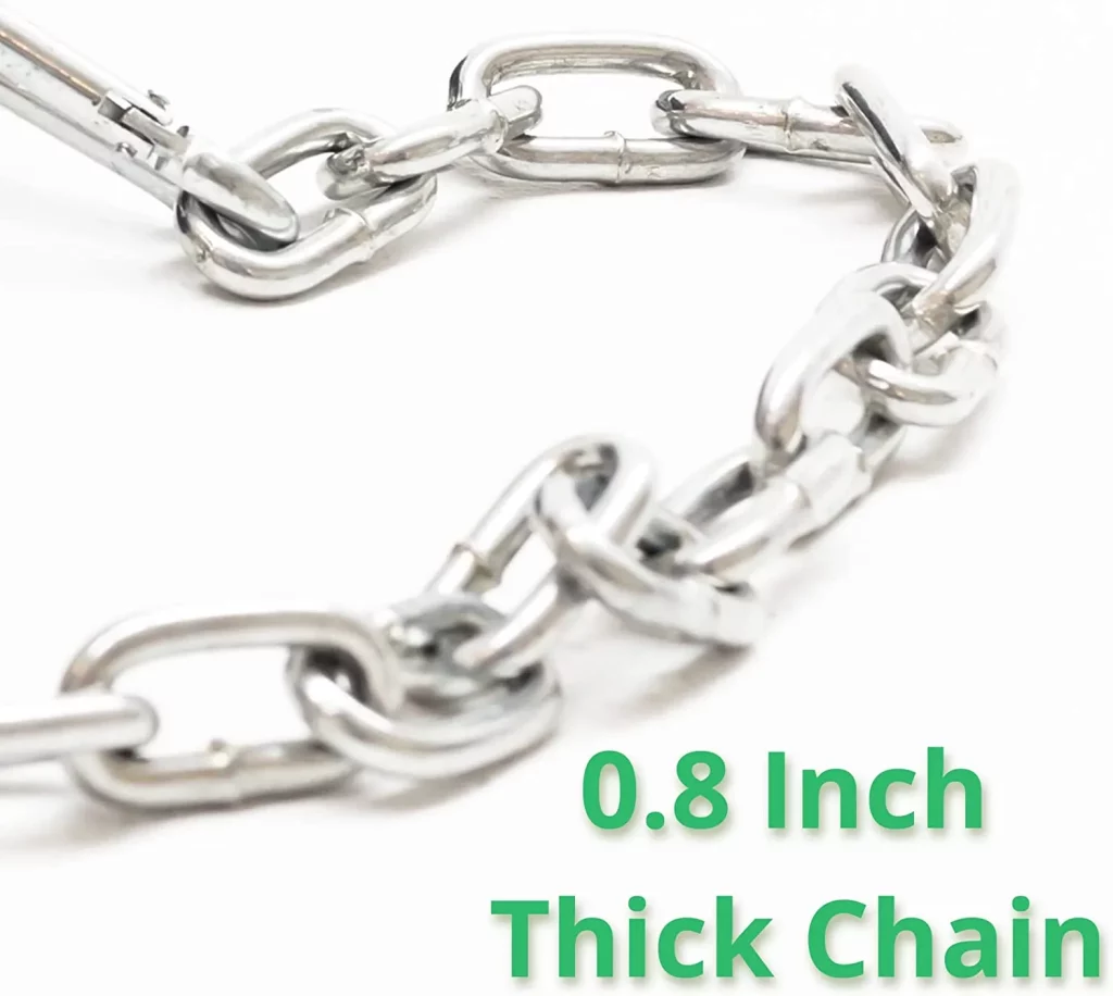 when you choose a dip belt you should check chain thickness. more thick is more good